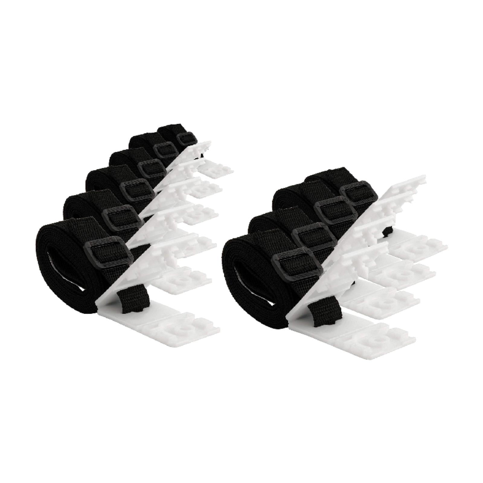 Ioensy - Kit De Correas De Fijación Para Carrete De Cubierta Solar De Piscina, Correas Ligeras Para Manta Solar (10 Piezas)