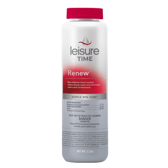 Shock Treatment Leisure Time RENU2 Renew de 1 kg para jacuzzis