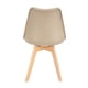thumbnail image 3 of Set 4 Sillas de Comedor Tulip Asiento Acolchado Café, 3 of 3