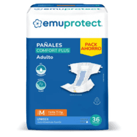 Emuprotect - Pañal Adulto Comfort Plus M
