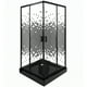 thumbnail image 5 of SHOWER DOOR JOYTEK RECTO MOSAIC BLACK 90X90199 CM (INCLUYE RECEPTÁCULO), 5 of 6