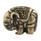 thumbnail image 4 of Mini Estatuilla De Elefante De Latón, Decoración De Escritorio Para Dormitorio, Estantería Interior, 4 of 5