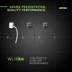thumbnail image 2 of Micrófono Shure WL185M con condensador cardioide Lav Mic negro, 2 of 3