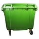 thumbnail image 4 of Contenedor Industrial 4 Ruedas 660L Verde, 4 of 6