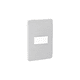 thumbnail image 1 of Interruptor Simple aluminio/blanco Orion, 1 of 2