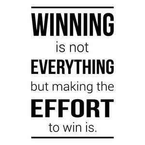 Rienda Libre Graphics - Decomural Make The Effort To Win Sports Ws-43040