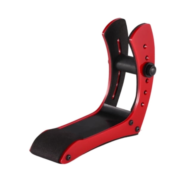 Reposapiés para guitarra eléctrica, soporte ergonómico portátil, reposapiés para guitarra, taburete para músicos . Rojo
