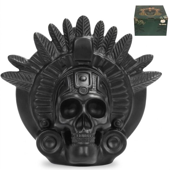 Silbato de la Muerte TEGAJA Azteca 126 dB+ Negro Ensordecedor
