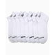 thumbnail image 4 of Calcetines Reebok Low Cut, 8 unidades, Stretch Performance, para hombre, blancos, 4 of 7