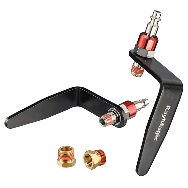 Gancho de almacenamiento RayMagic 1/4" Acoplamiento giratorio para herramienta neumática