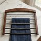 thumbnail image 5 of REGALWOVEN Perchas para Pantalones de 5 Niveles Organizador de Armario de Madera Marrón Oscuro B 1, 5 of 5