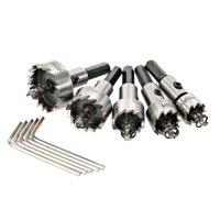 Genérico - Juego De 5 Brocas Corona Perforadora Metal