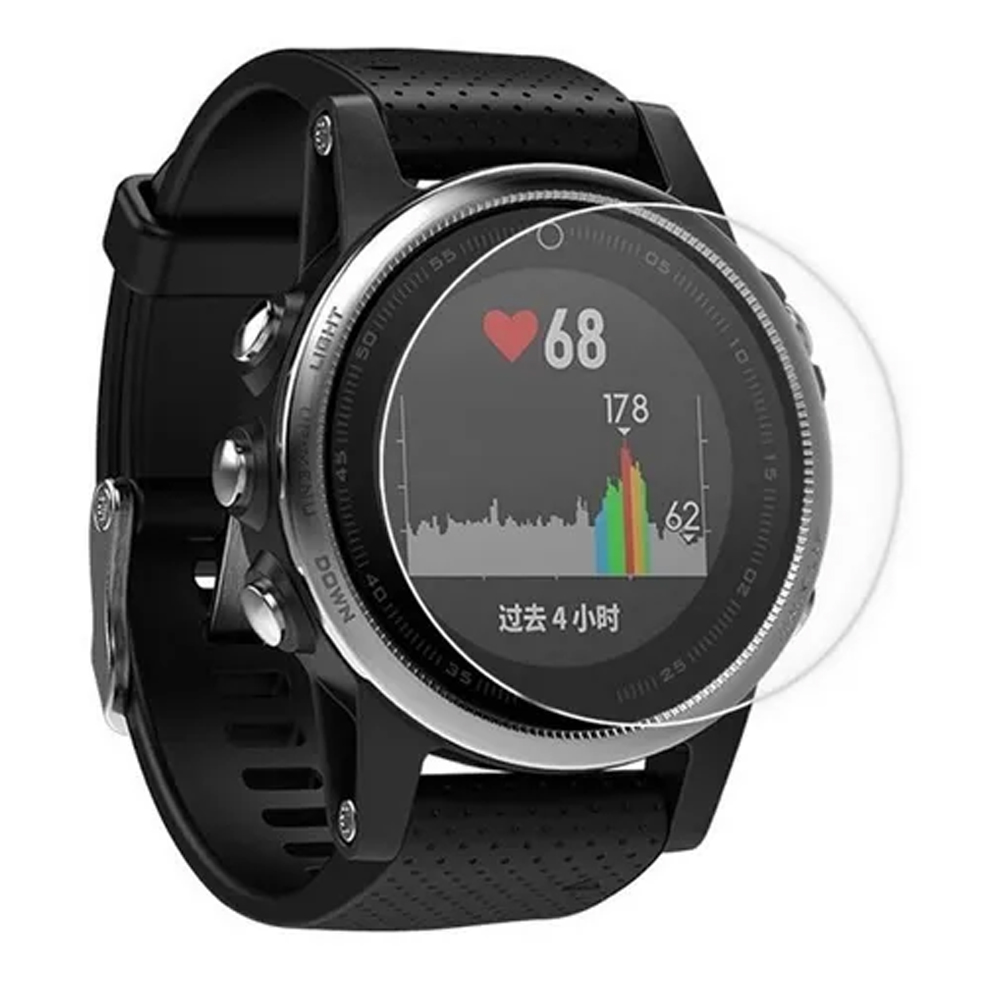 Genérico - Lámina Mica Hidrogel Para Reloj Smartwatch Garmin Fenix 5S / 6S 2Un