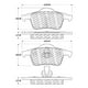 thumbnail image 2 of Pastillas Freno para auto Volvo V70 2000-2007 Trasero, 2 of 6