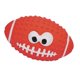 thumbnail image 3 of Perro Juguete Para Masticar Goma Resistente A Las Mordeduras Pelota Chirriante Juguete Para Morder Ejercicio Para La Dentición Rugby Rojo, 3 of 3
