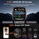 thumbnail image 5 of Reloj inteligente zhizhi Military Fitness Tracker para hombre, resistente al agua, 5 of 8