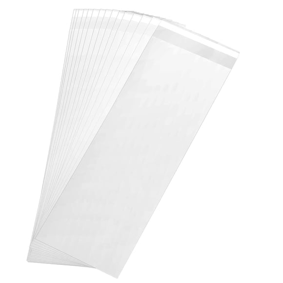 Bolsas de celofán SOMIOCO 10 × 25 cm 200 uds resellables transparentes