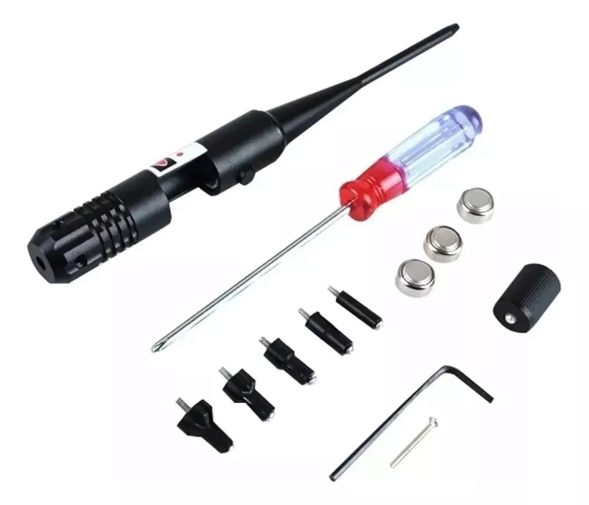 Genérico - Set Colimador Laser Tactico Caza Calibrador