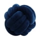 thumbnail image 5 of Nudo Almohada Bola Gruesa Cómoda Almohadas Anudadas Para Sala De Estar Hogar Sofá Azul Marino, 5 of 5