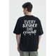 thumbnail image 2 of Polera Hombre Oversize Negro- ll, 2 of 4