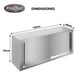 thumbnail image 5 of Mueble colgante acero inoxidable 150x65x40 cm, 5 of 9