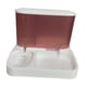 thumbnail image 1 of Dispensador De Alimentos, Cuenco De Agua, Alimentador Portátil Para Mascotas, Bebedero Para Cachorros, Gatos, Conejos, Color Rosa, 1 of 3