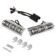 thumbnail image 4 of Saddlebag LED Inserciones De Soporte De Luz Para FLTUSE 2014, Más Posteriormente, Chrome Black, 4 of 5