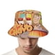 thumbnail image 4 of El Chavo del Ocho Sombrero bucket para adultos, gorra de protección solar, sombrero de pescador plegable para viajes al aire libre, pesca y actividades de verano, 4 of 6