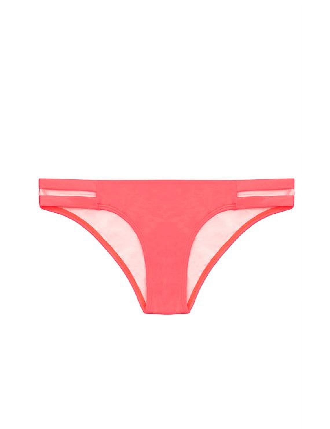 Samia - Bikini Calzón Con Calados Laterales Naranja Xl