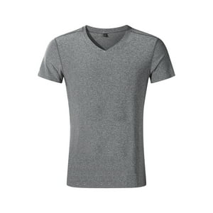 Andesland - Polera Dry Fit Manga Corta Cuello V Hombre