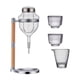thumbnail image 4 of Conjunto de dispensadores de sake dispensadores claros escalofriante servidor refrigerado de sake fría con tazas de sake para una fiesta en la casa Argén, 4 of 5