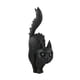thumbnail image 2 of Estatua De Resina De Halloween, Adorno Coleccionable, Multiusos, Gato Negro En Miniatura De Halloween, 2 of 5