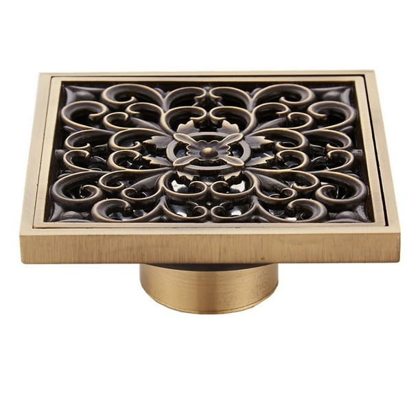 Drenaje De Piso Antiguo De Latón - Anti-olor Y Anti-obstrucción - Ideal Para Baños De Hogar Y Hotel
