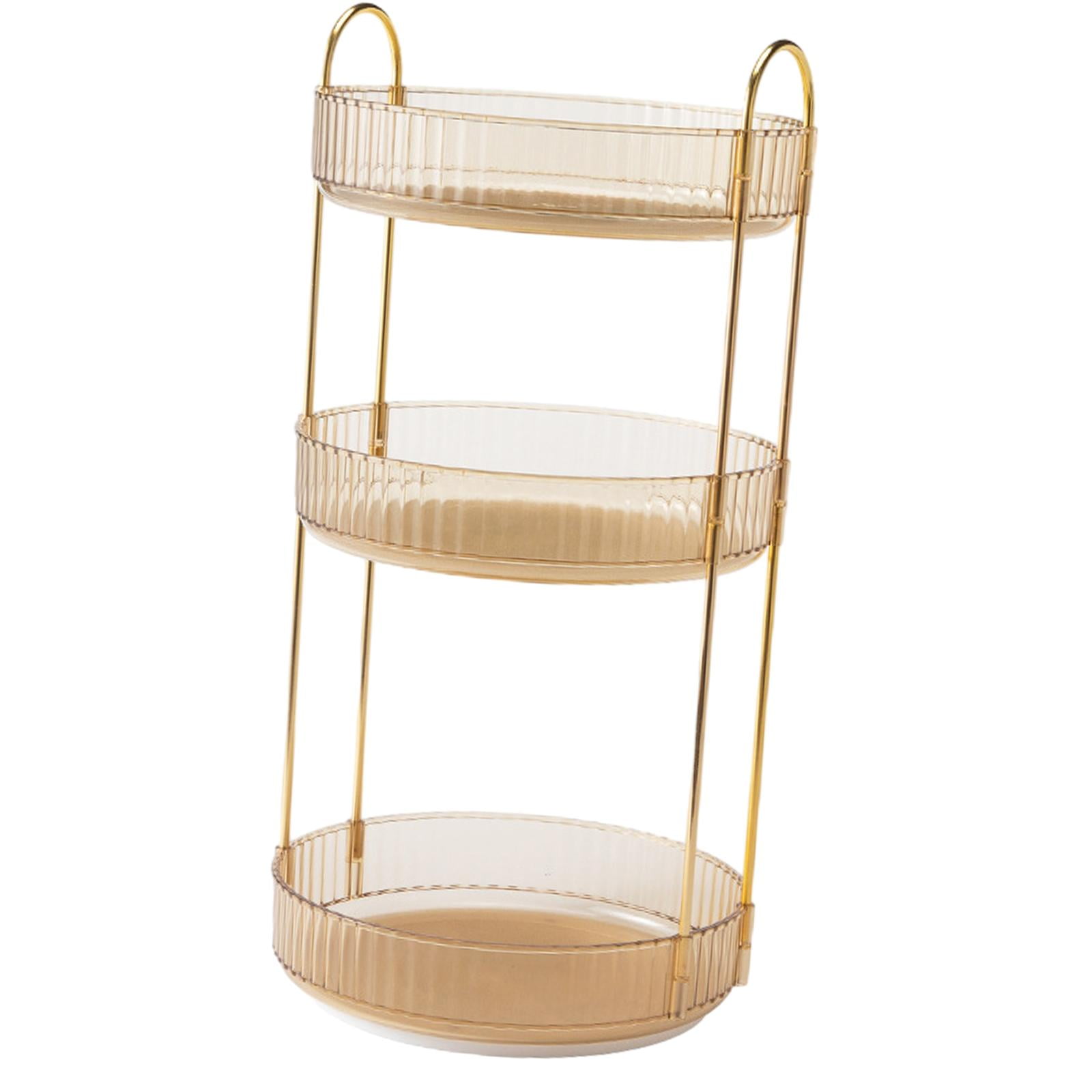 Bothyi - Vitrinas Giratorias De 360 ° Para Organizador De Perfumes Para Tocador, Encimera, Cocina, Amarillo