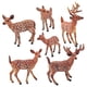 thumbnail image 1 of Paquete De 6 Figuras De Modelos De Renos De Animales Para Enseñanza, Suministros Para Fiestas, 1 of 5