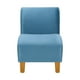 thumbnail image 2 of Poltrona Soft 1C Felpa 04 Azul Petroleo, 2 of 4