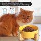 thumbnail image 5 of Comederos para perros y gatos con soporte de madera, antideslizantes, bonitos., 5 of 6
