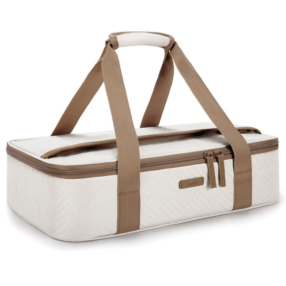 Tourit Bolsa Térmica Comida 23x33cm Impermeable Beige