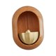 thumbnail image 3 of Timbre Magnético De Carillón De Viento Para Entrada, Regalo De Inauguración, Madera De Cerezo, 3 of 5