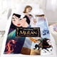 thumbnail image 5 of Mulán Princesa Disney anti-pilling, suave, ligera, esponjosa y acogedora de lujo para hogar y cocina – Perfecta para niños y adultos,120X80cm, 5 of 6