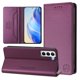 thumbnail image 2 of Funda Billetera con Soporte para Samsung Galaxy S21 Bloqueo RFID Plegable Violeta, 2 of 6