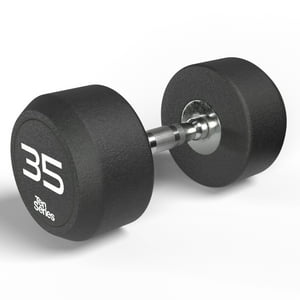 Ten Series - Mancuerna Round Steel 35 Kg