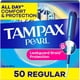 thumbnail image 1 of Tampones Tampax Pearl LeakGuard Braid, tamaño regular, 1 of 3