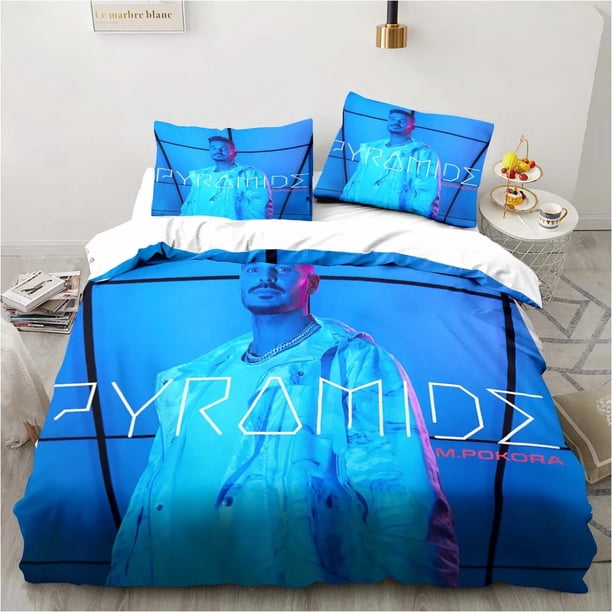Matt M. Pokora Bedding Set,Duvet Cover Comforter Bed Set Quilt Cover Pillowcase, Boys Girls Adults Bed Sheets