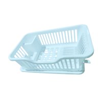 Magideal - Escurridor De Platos, Escurridor De Utensilios De Cocina, Portacubiertos Multifuncional, Escurridor De Platos, Organizador De Mostrador De Restaurante Azul