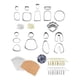 thumbnail image 5 of 21 Uds cortadores de arcilla polimérica cortadores de pendientes de arcilla de material acero inoxidable de cortadores de para la fabricación de, 5 of 5