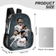thumbnail image 2 of Son Heung-minMochila transparente temática, resistente y duradera, bolsa see-through para trabajo, deporte, universidad y viaje, 31 × 43 cm, 2 of 6