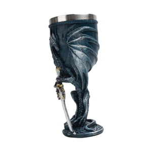 Bothyi - Copa De Vino Con Forma De Cáliz, Regalo Novedoso Para Fiestas, Vaso Para Beber Con Grabado De Resina Y Diseño De Dragón