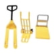 thumbnail image 5 of Casa de muñecas en miniatura para niños, vehículo de ingeniería, accesorios a escala 1:12, 1 Juego de Bulldozer, juguetes de tráfico en miniatura para conjunto amarillo, 5 of 5