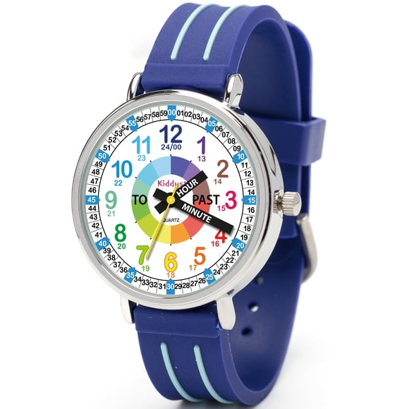 Reloj Kiddus Educativo para Niños 13‑17 cm Azul